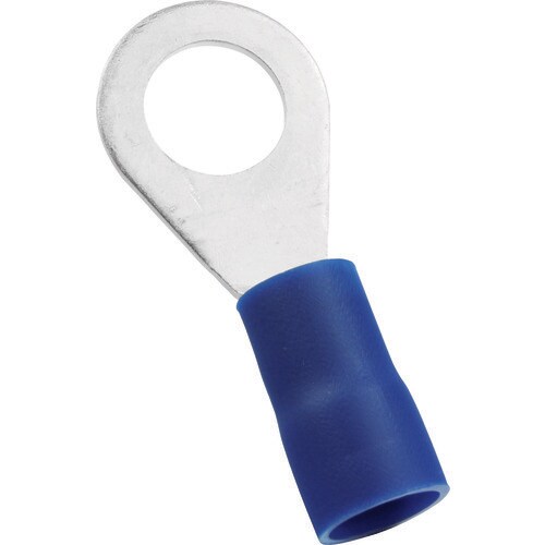 ストロングホールド ビニール絶縁被覆付圧着端子(丸