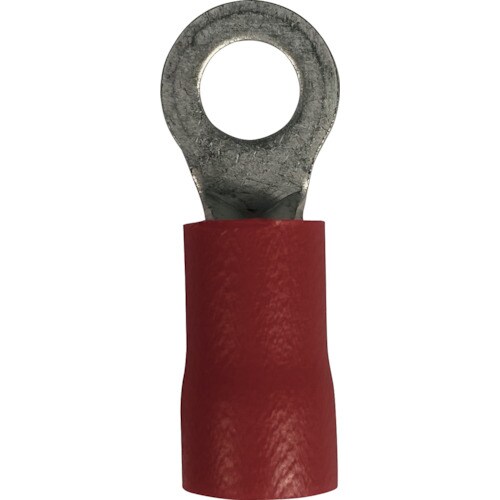 ストロングホールド ビニール絶縁被覆付圧着端子(丸