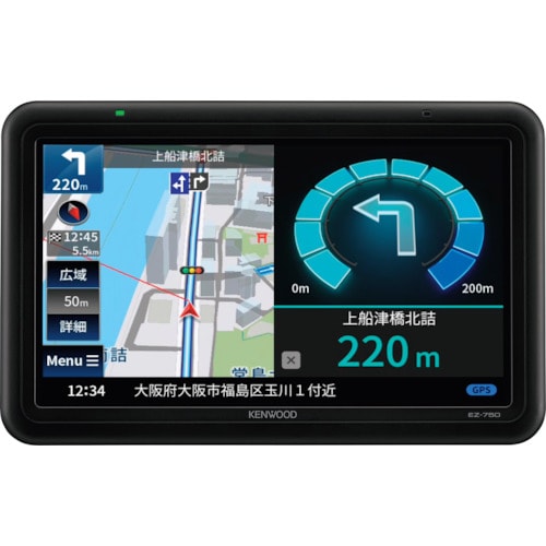 ケンウッド 7インチポータブルナビゲーション