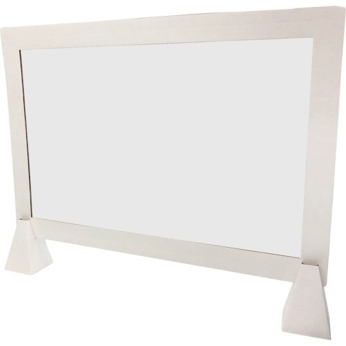 カーボーイ 飛沫防止段ボールパーティション 1枚入