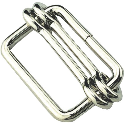 ユタカメイク 平ベルト金具 2本線送り 20−25