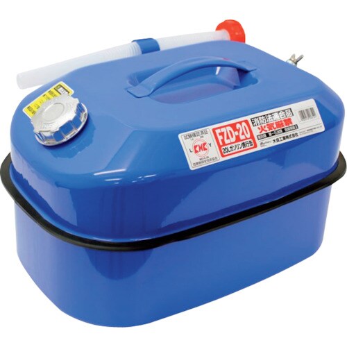 メルテック ガソリン携行缶20Lブルー
