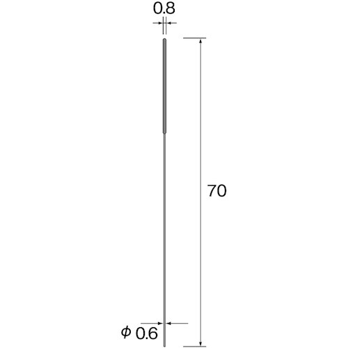 ミニモ 電着ダイヤモンドワイヤ#180 Φ0.8