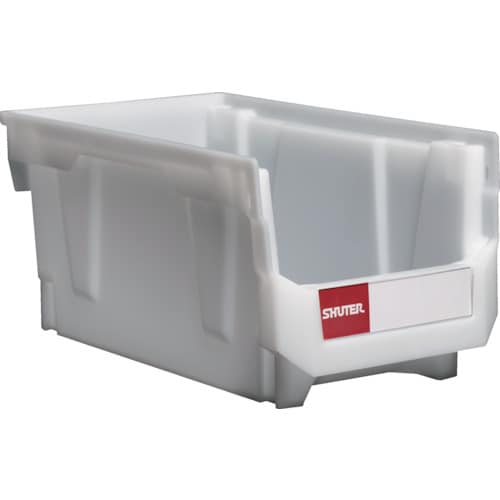 SHUTER スタッキングコンテナ 9.6L 白半