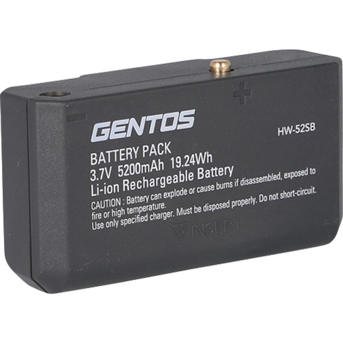 GENTOS ヘッドライト用専用充電池 HW−52