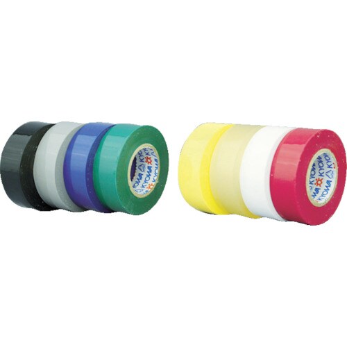 パイロン ビニルテープ 19mmX20m 青 10