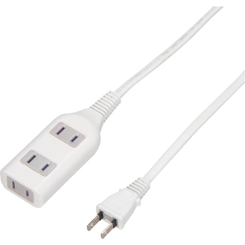 YAZAWA テーブルタップ3個口2mホワイト