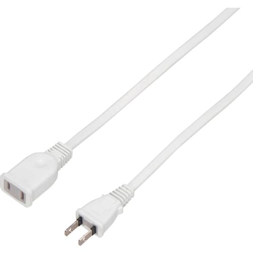 YAZAWA 延長コード1個口2mホワイト