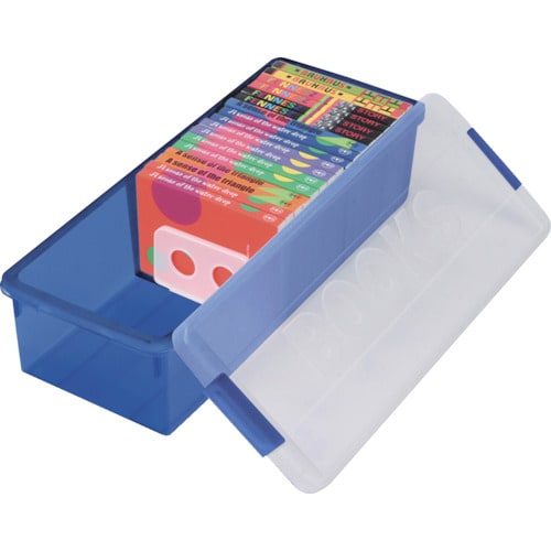 伊勢藤 コミック本収納ケース ブックス ブルー