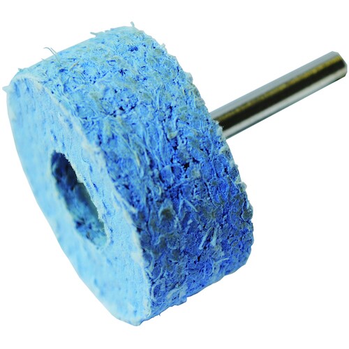 ヤナセ 軸付麻バフホイール 50X25X6