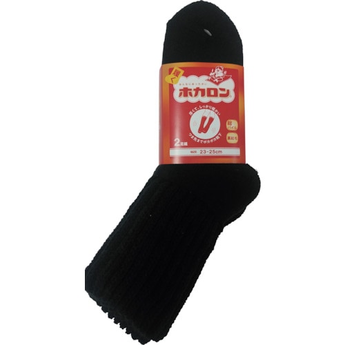 レンフロ 婦人ホカロン 総パイルアクリル無地クルー