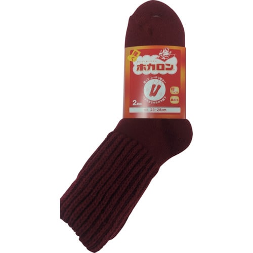 レンフロ 婦人ホカロン 総パイルアクリル無地クルー