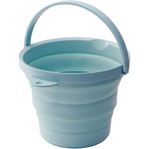 伊勢藤 ソフトバケツ8型 ミントグリーン
