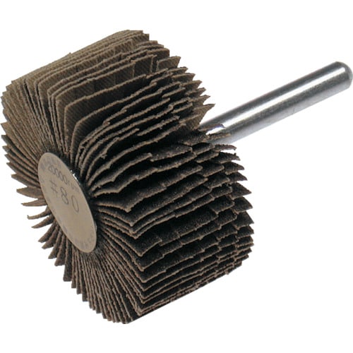 ヤナセ 軸付フラップホイール50X25X6#80