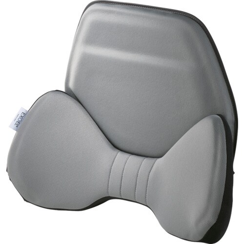 EXGEL ハグドライブバッククッション グレー