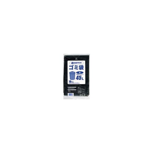 JTX 861310ゴミ袋 LDD 黒 45L10
