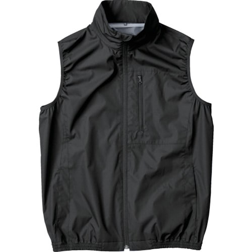 空調服 遮熱タチエリ空調ベスト ブラック 4L