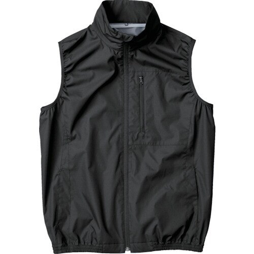 空調服 遮熱タチエリ空調ベスト ブラック L