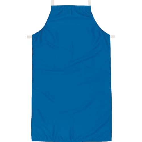 マックス マックディフェンス難燃胸前掛 ブルー