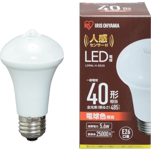 IRIS 522541 LED電球人感センサー付