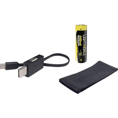 ライティンゲイル スマホにも給電できるリチウムイオ