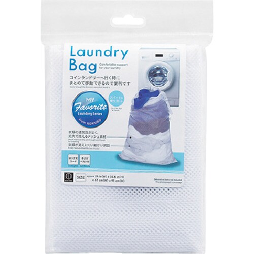 KOKUBO ランドリーバッグ オールメッシュタイ