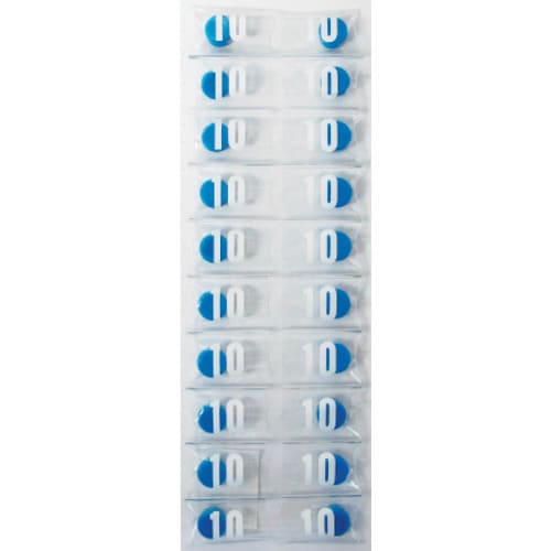 ミツヤ カラーマグネット丸型#10 青