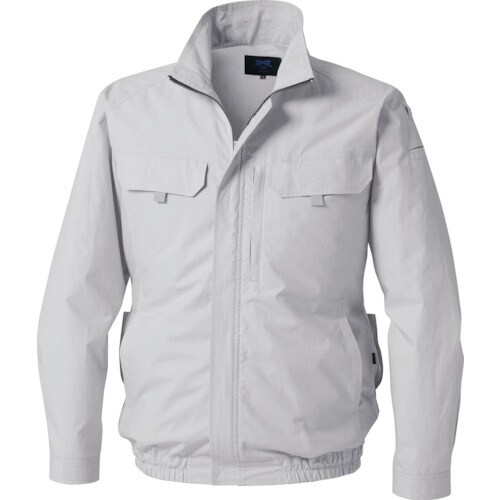 空調服 空調服 長袖ブルゾン シルバー