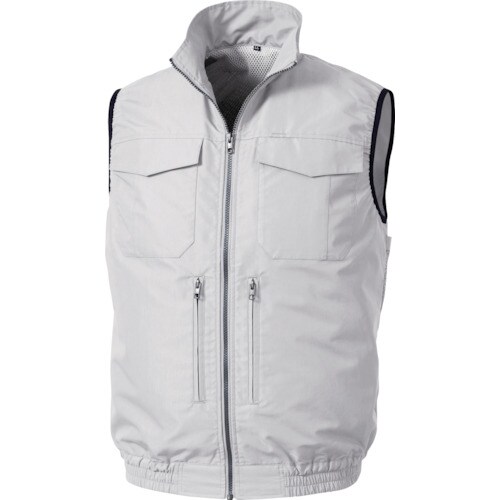 空調服 空調服 スペーサー一体型ベスト シルバー