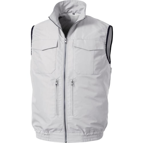 空調服 空調服 スペーサー一体型ベスト シルバー