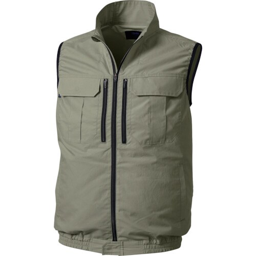 空調服 空調服 ベスト カーキグリーン 4L