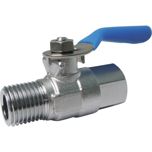 TRUSCO ミニボールバルブ 外X内ねじ型 R1