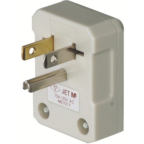 明工 接地L形プラグ丸形コード用