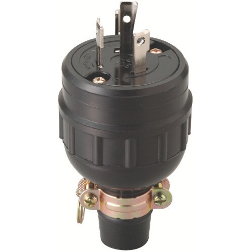 明工 引掛ゴムプラグ接地2P