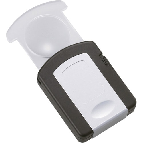 池田レンズ LEDライト付 スライドルーペW