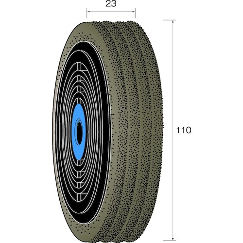 ミニモ リングバフホイール クッションサンダー #