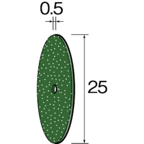 ミニモ カッティング砥石 GC φ25X0.5 (