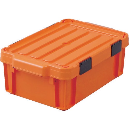 IRIS 250205 密閉バックルコンテナ オレ