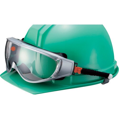 リケン 防曇ゴグル(密閉型・ヘルメット取付型・難燃