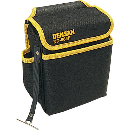 デンサン 電工キャンバスハイポーチ(フタ付)