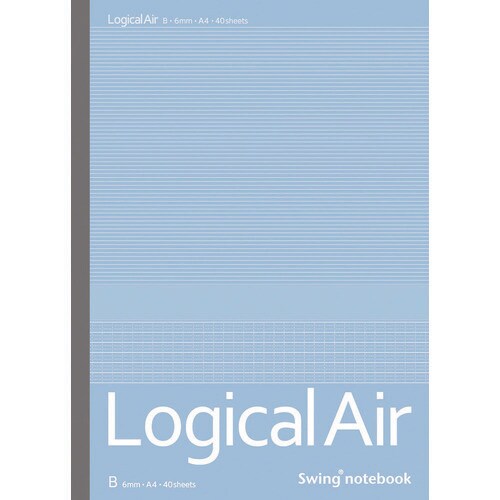 ナカバヤシ ロジカル・エアーノート B罫/A4/4