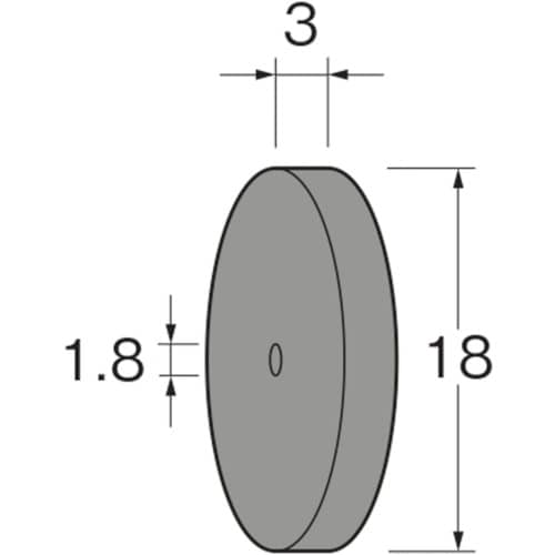 リューター ホイール型カーボランダムゴム砥石