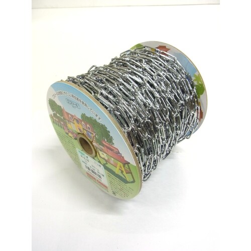 ニッサチェイン クローム鉄リンクC 30m巻