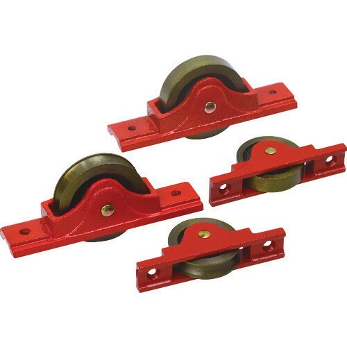 ヨコヅナ 鋳物枠ローラー戸車 45mm 丸