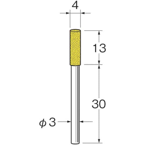 リューター 軸付セラミックゴム砥石(金属研磨用)外