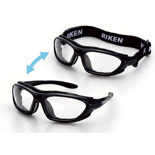 リケン 二眼型保護メガネ