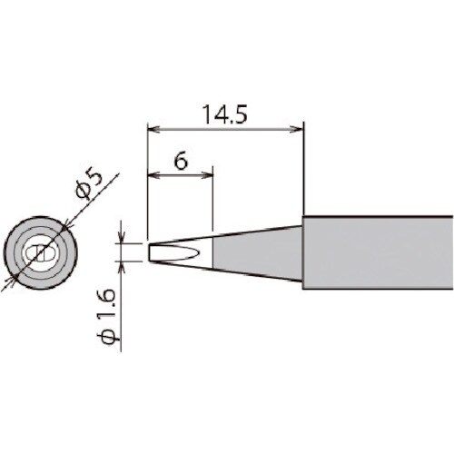 グット 交換こて先 D型