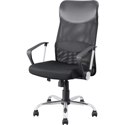 IRIS 517666 メッシュバックチェア ハイ