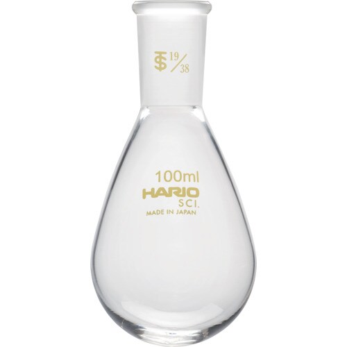 共通摺合せなすフラスコ 100mL TS
