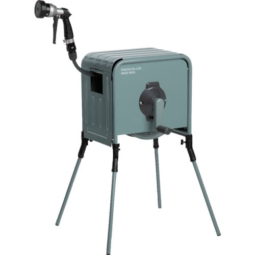 タカギ 金属製ホースリール リフトメタル カバー付